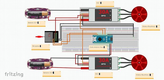 Schéma Electrique e-Skate